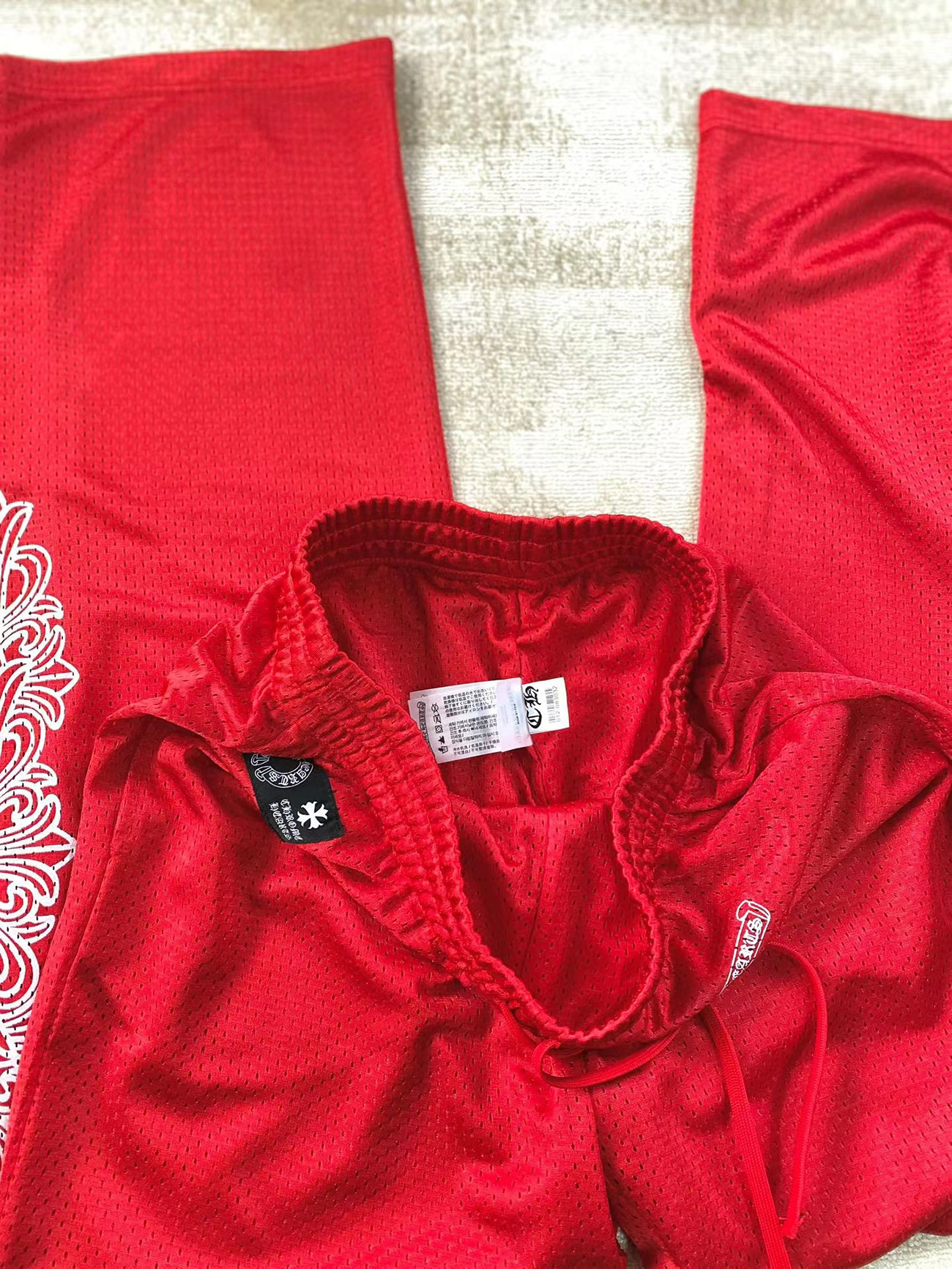 Chrome Hearts 99 Form Matty Boy Mesh Red Jersey (7) - newkick.vip